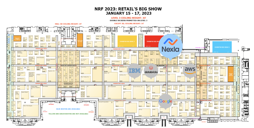 NRF Conference Floor Map